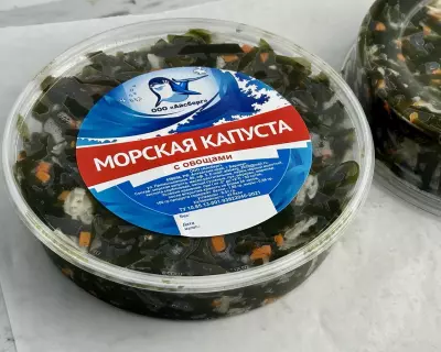Салат Морская капуста с овощами  0,25 кг